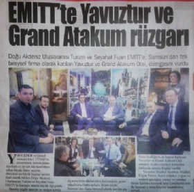 EMITT'te Yavuztur ve Grand Atakum Rzgar